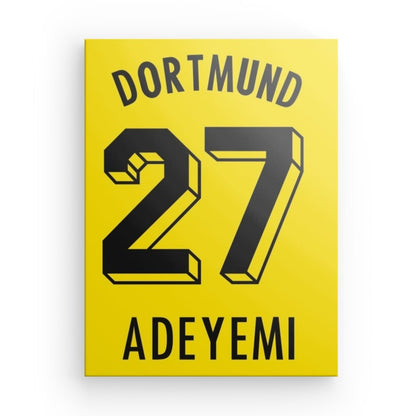 Adeyemi Borussia Dortmund Canvas