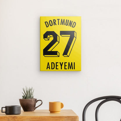 Adeyemi Borussia Dortmund Canvas