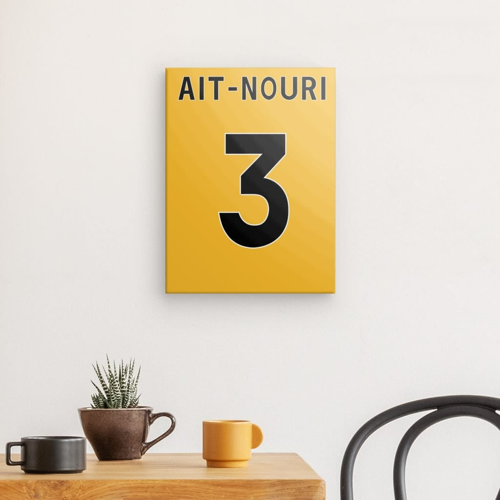 Ait-Nouri Wolves Canvas