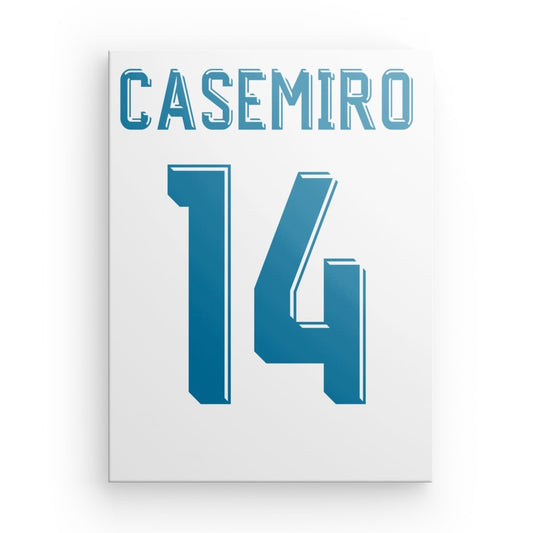 Casemiro Real Madrid Canvas