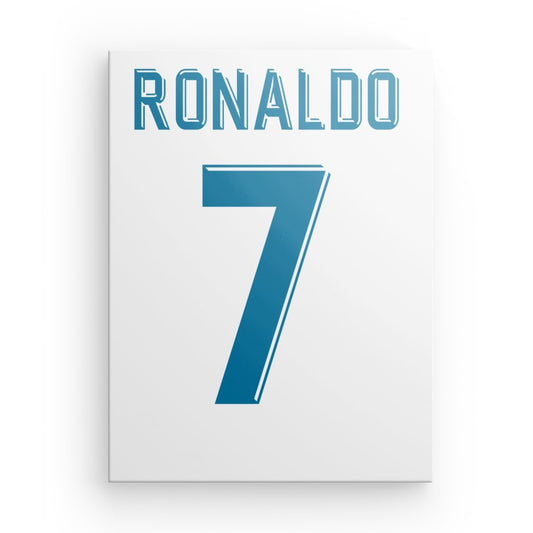 Ronaldo Real Madrid Canvas