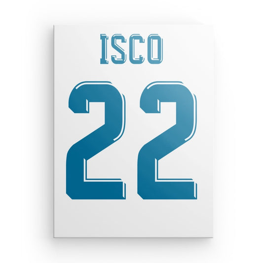 Isco Real Madrid Canvas