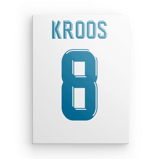 Kroos Real Madrid Canvas