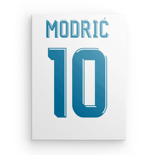 Modric Real Madrid Canvas