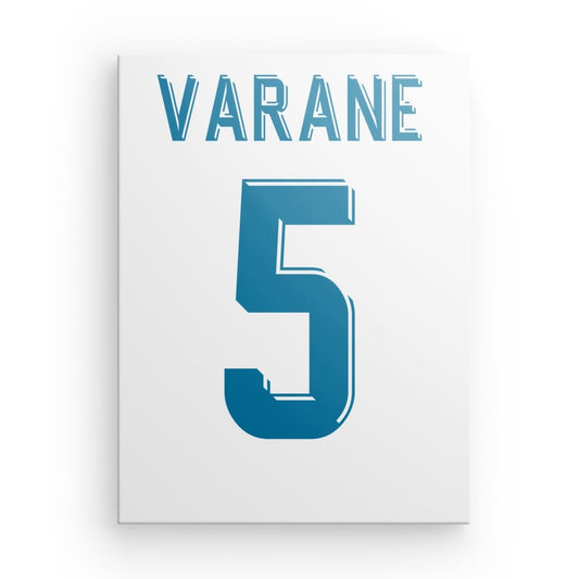 Varane Real Madrid Canvas