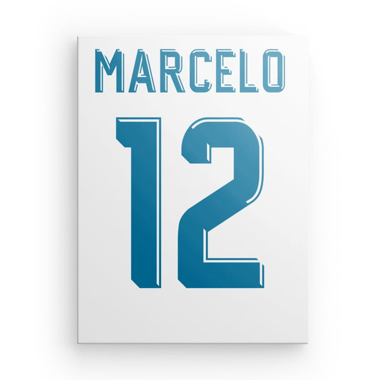 Marcelo Real Madrid Canvas