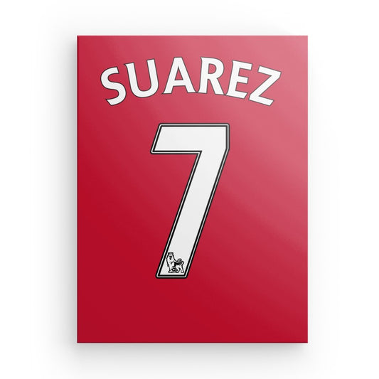 Suarez Liverpool Canvas