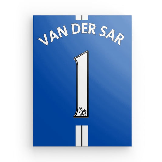 Van Der Sar Manchester United Canvas