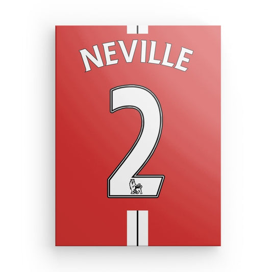 Neville Manchester United Canvas