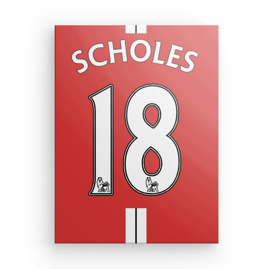 Scholes Manchester United Canvas