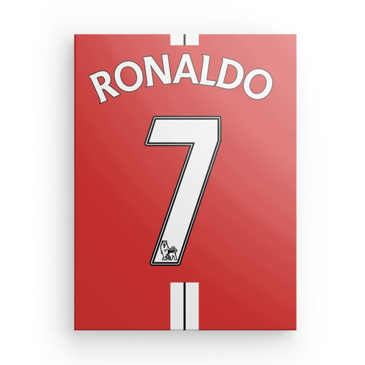 Ronaldo Manchester United Canvas