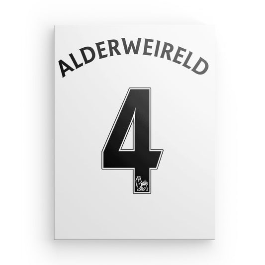 Alderweireld Tottenham Canvas