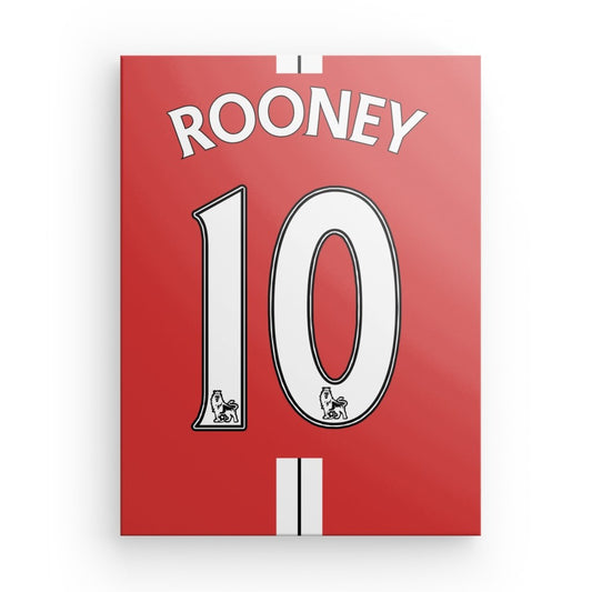 Rooney Manchester United Canvas