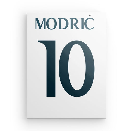 Modric Real Madrid Canvas