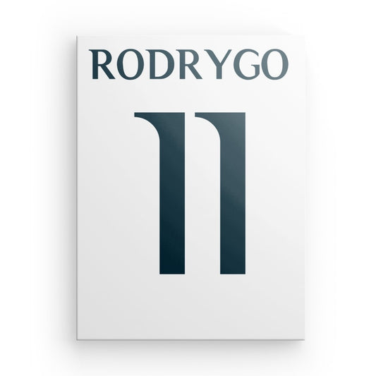 Rodrygo Real Madrid Canvas