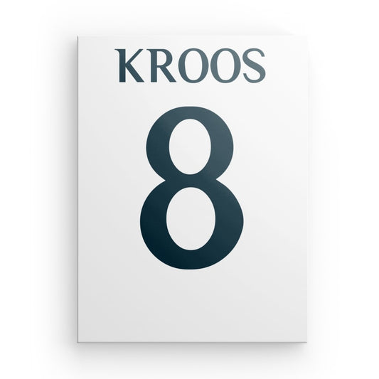 Kroos Real Madrid Canvas