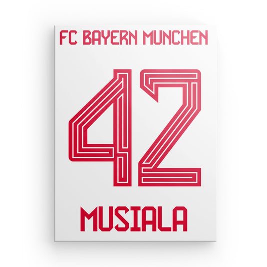 Musiala Bayern Munich Canvas