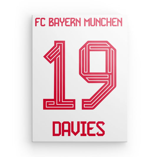 Davies Bayern Munich Canvas