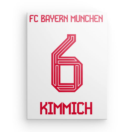 Kimmich Bayern Munich Canvas