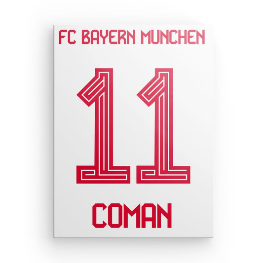 Coman Bayern Munich Canvas