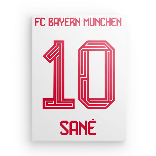 Sane Bayern Munich Canvas