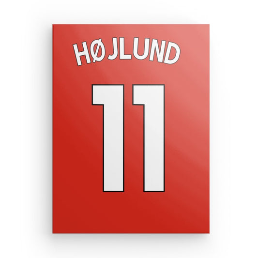 Hojlund Manchester United Canvas