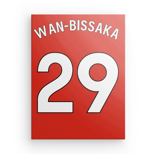 Wan-Bissaka Manchester United Canvas