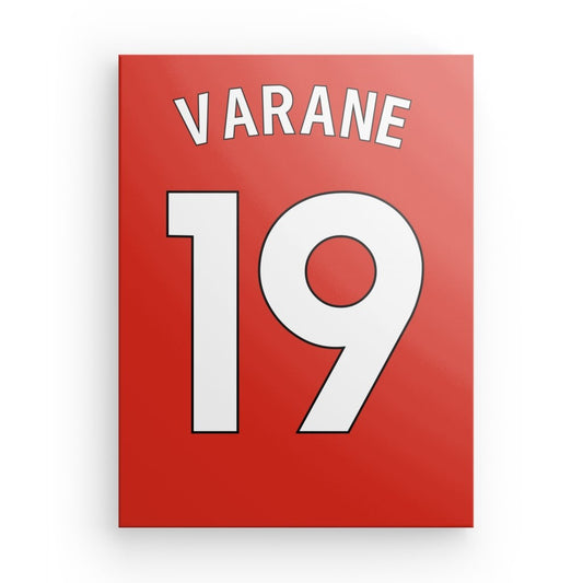 Varane Manchester United Canvas