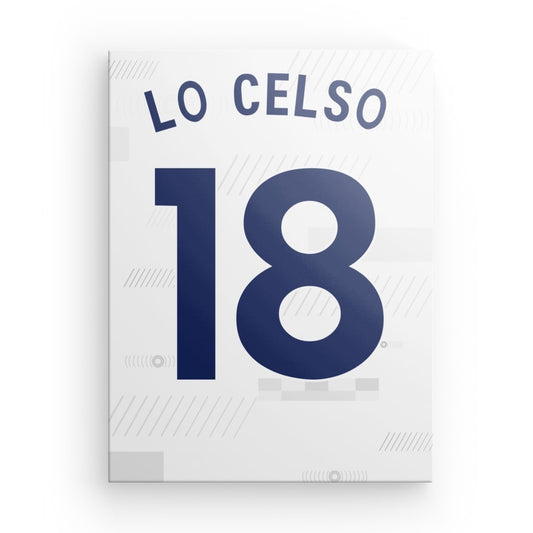 Lo Celso Tottenham Canvas