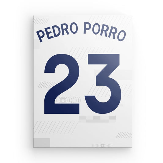 Pedro Porro Tottenham Canvas