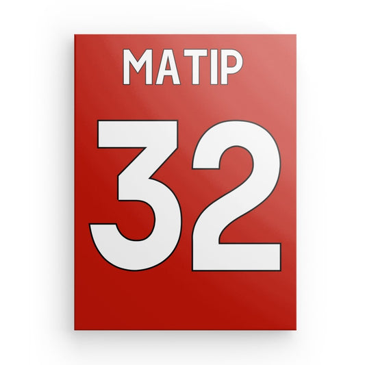 Matip Liverpool Canvas