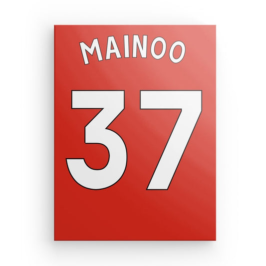 Mainoo Man Utd Canvas