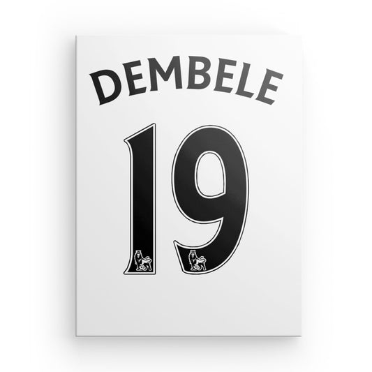 Dembele Tottenham Canvas